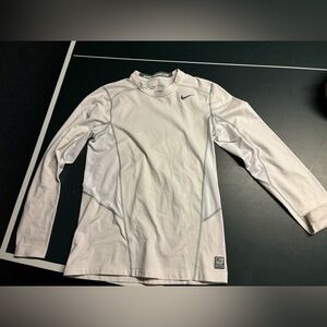(2) White Nike Longsleeve Tops for $12